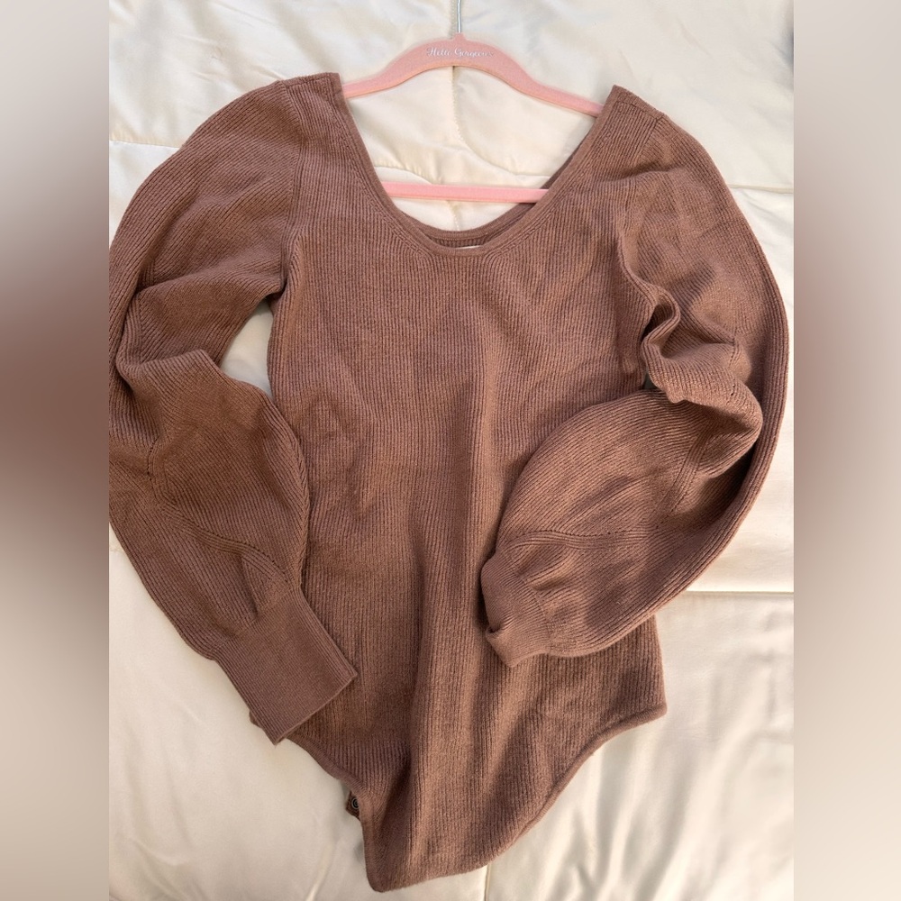 Abercrombie and Fitch sweater bodysuit